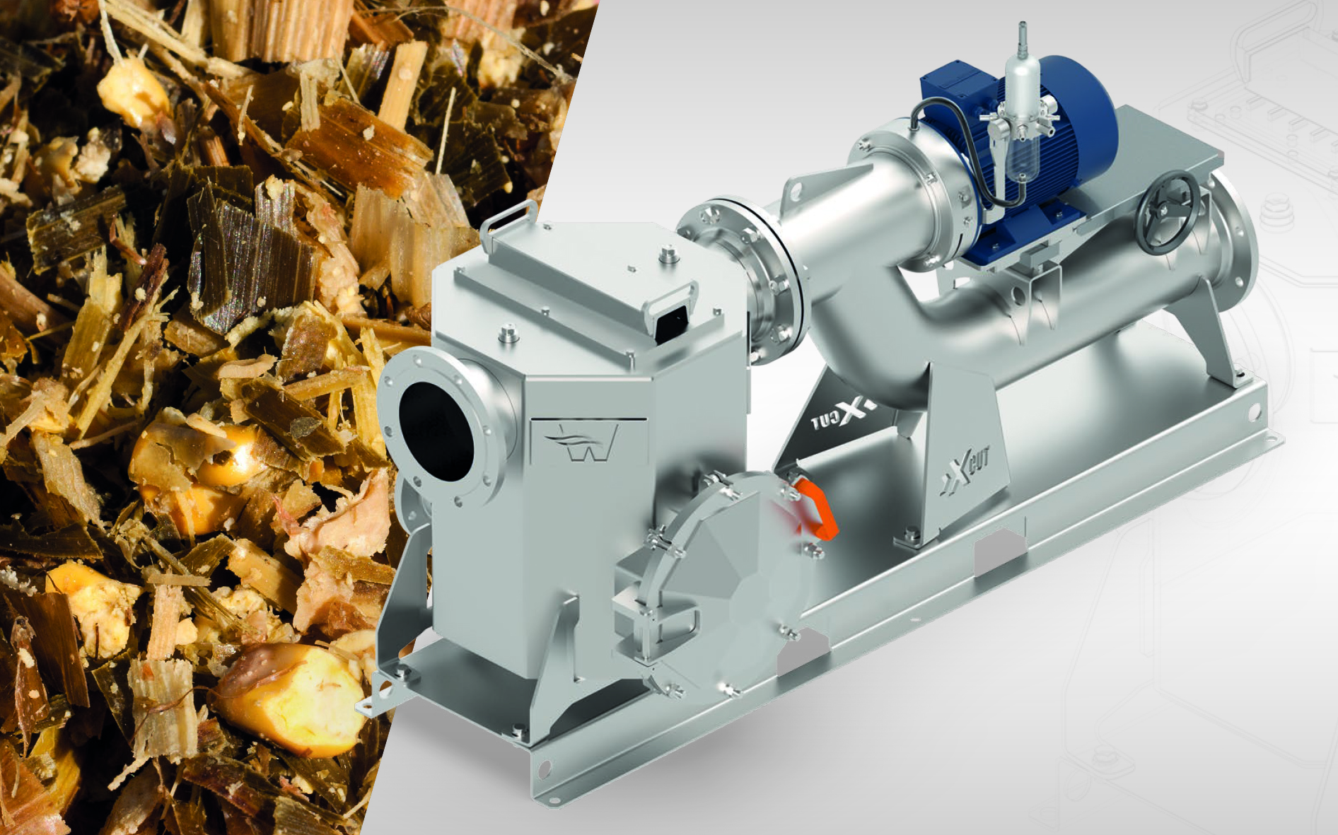 Wangen’s new modular X-UNIT system is designed for the separation and crushing of foreign bodies.