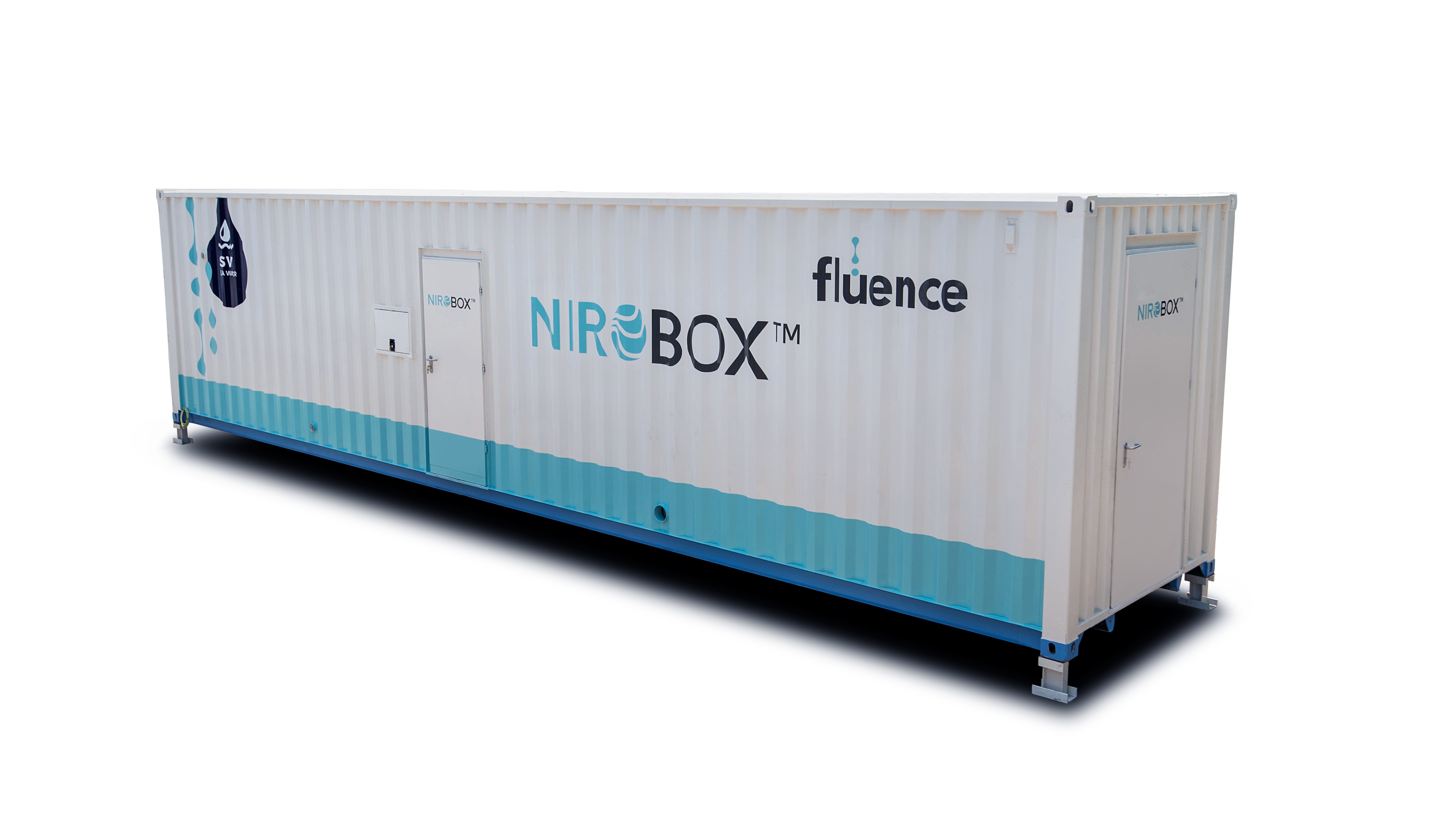Fluence’s three plants for IWSI will consist of a total of 12 Nirobox™ SW-XL units.