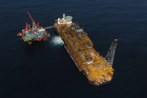 Total's Girassol platform is stationed 150km off the coast of Angola.
