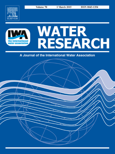 Elsevier journal Water Research.