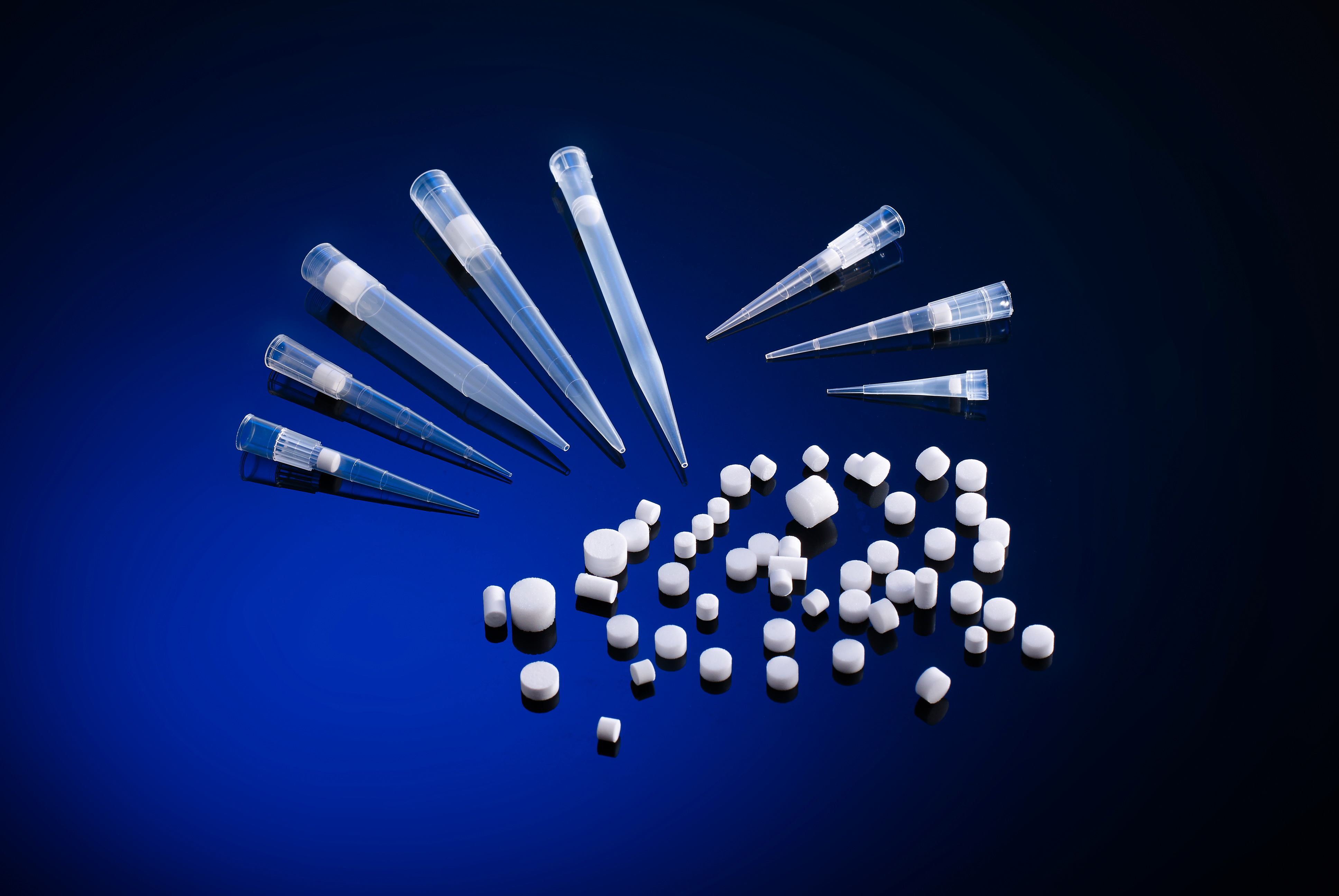 The new pipette tip filters are fully compliant with FDA, USP Class VI and European Pharmacopoeia regulations.