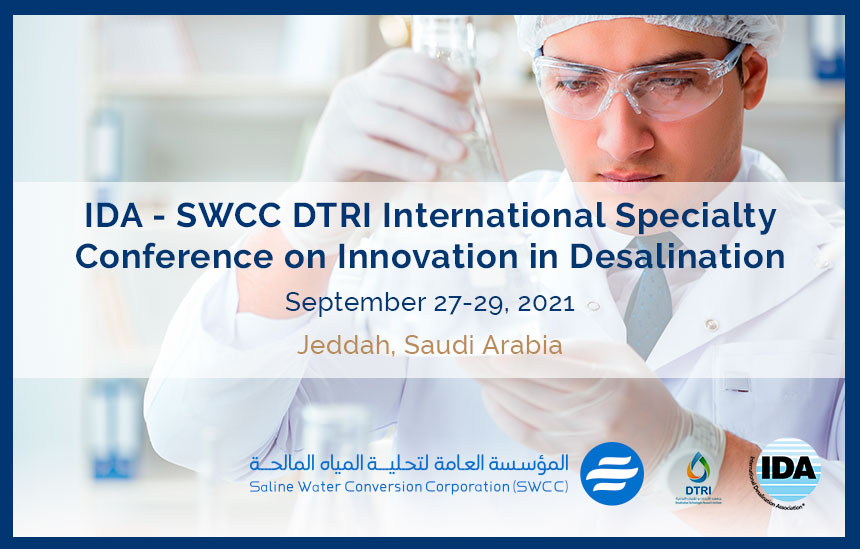 The conference will include a visit to the SWCC desalination and technology demonstration facilities..