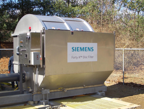 Siemens Water Technologies' Forty-X disc filter