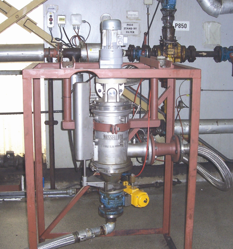 In order to improve productivity and ensure optimum product quality, the company selected the Self-Cleaning Russell Eco Filter® from Russell Finex.