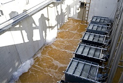 MICRODYN NADIR's BIO-CEL module at the Huenxe wastewater treatment plant in Germany.