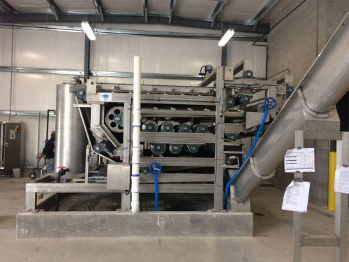 OR-TEC’s Gemini Belt Press is 2.2 Meters Wide-ideal for medium-to-large size WWTP.