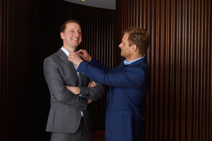 Matt Boczkowski (left) and Peter Holme Jensen (right).