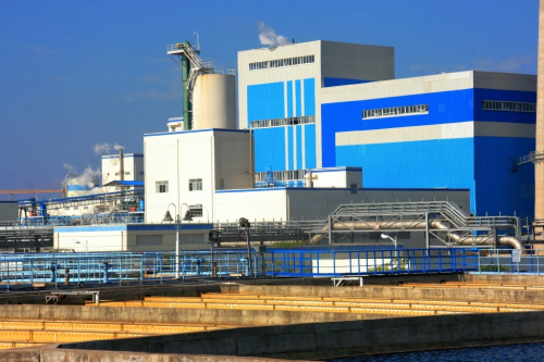 The alkaline recycling plant at APP Hainan Jinhai.