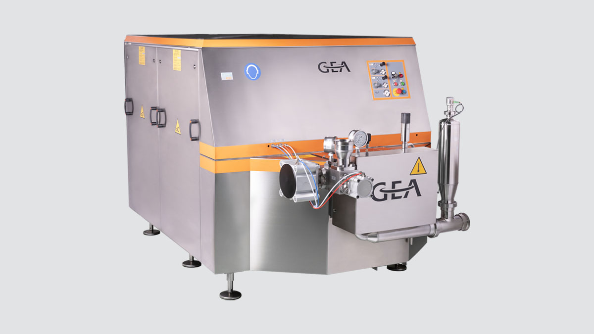 The GEA Ariete Homogenizer 3160 can be customized with more than 300 options for high performance and reliability in continuous industrial production. (Image: GEA)