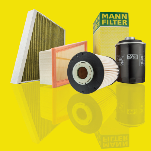 The Mann-Filter aftermarket filter product range in OEM quality.