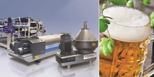 Flottweg plans to showcase its complete processing lines for the manufacture of beverages and juices at the BrauBeviale 2014 drinks conference.