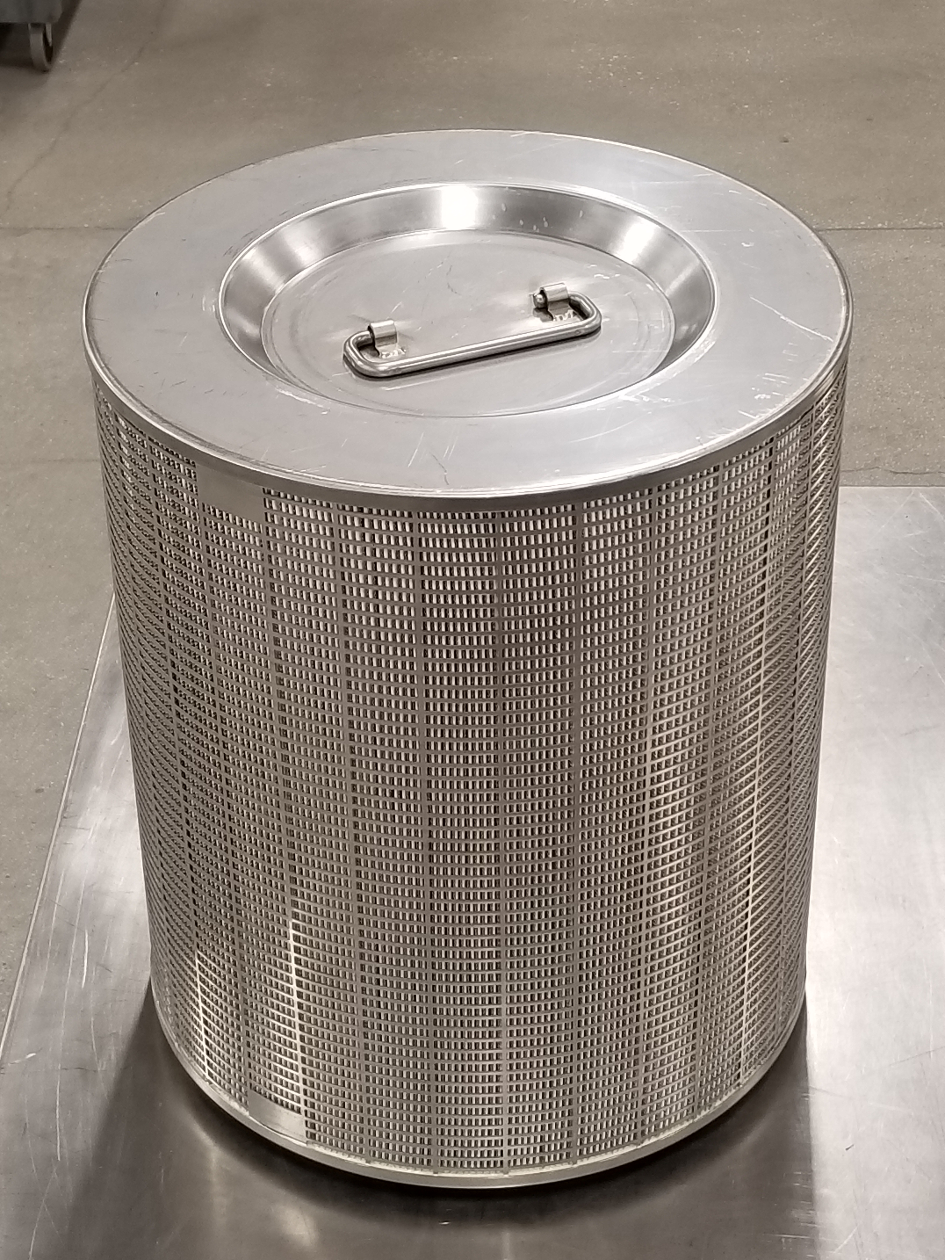 The high-strength radial flow HEPA filter developed by Porvair Filtration Group.