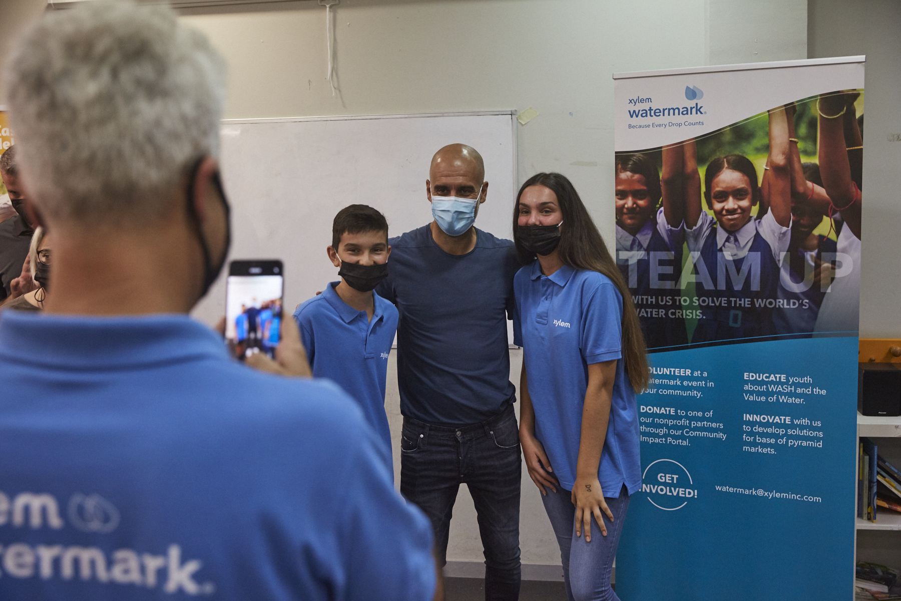 Xylem and Pep Guardiola are encouraging young people to solve water challenges in their own communities.