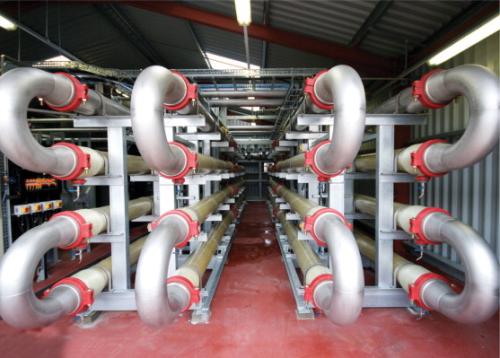 Figure 1. The AMBR LE membrane bioreactor at Kanes Foods.