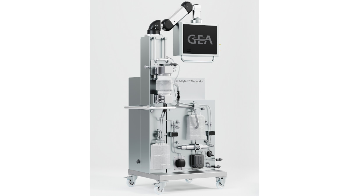The separator relies on centrifugation to significantly reduce filtration dependency. (Image: GEA)