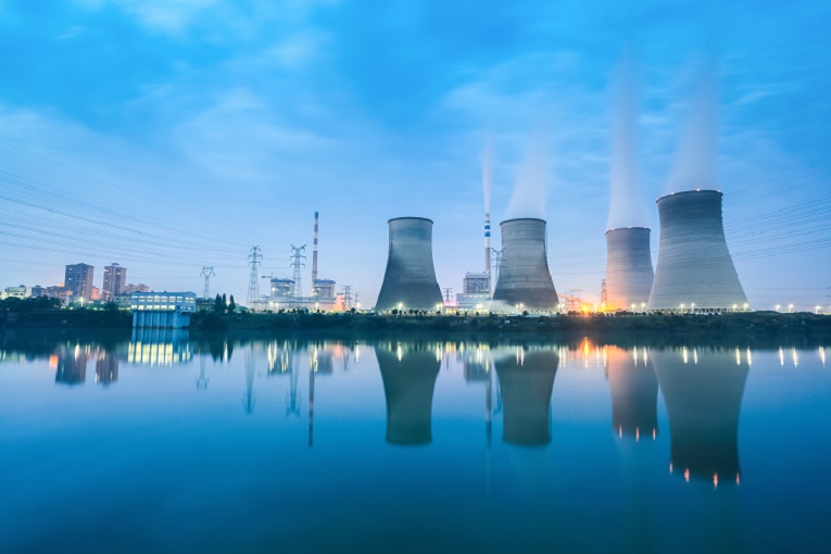 A common problem with cooling tower internal packing over time is that they develop scale which decreases the tower’s effectiveness. (Image courtesy chuyuss/Shutterstock)