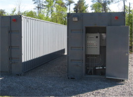 SC-40 shipping container biofilters from Waterloo Biofilter Systems.