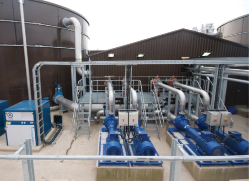 Figure 2. Due to factory growth and continuing limitations on water supply and discharge options, Kanes has recently installed a second AMBR LE™ plant.