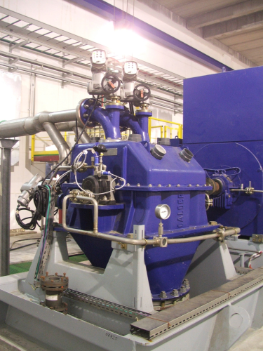 Figure 1: Calder Pelton turbine.