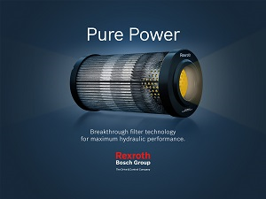Bosch Rexroth has introduced a new range of hydraulic filter elements.