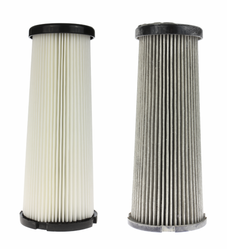 Two air filters.