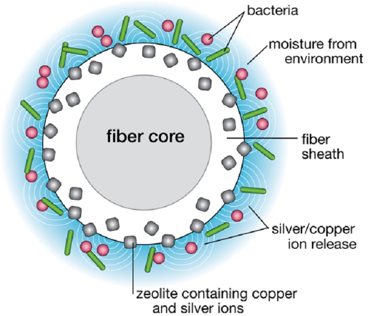 Using a microtechnology containing an EPA-registered antimicrobial additive, the PuraWard filters are protected from many viruses, bacteria, and mould using copper and silver. (Image: Purafil Inc.)