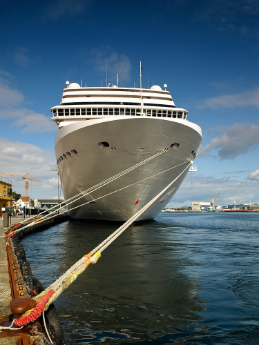 Figure 1. Cruise ships can require up to 260,000 gallons of fresh water every day.