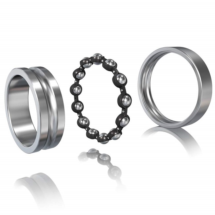 A roller bearing comprises one outer ring and one inner ring with caged rolling elements – balls, pins or cylinders – sandwiched between the two that move on tracks. (Images courtesy Schaffler Technologies AG & Co. KG)
