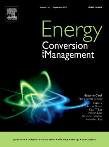 Elsevier journal Energy Conversion and Management.