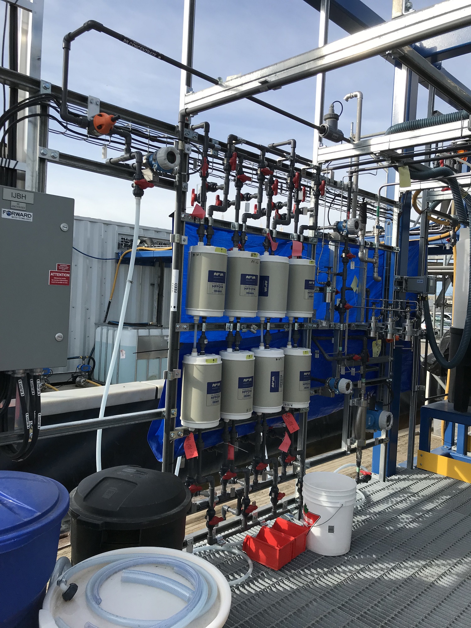 Forward Water Technologies’ industrial scale pilot plant uses Aquaporin Inside membranes and has shown that low cost, low energy consumption ZLD is possible.