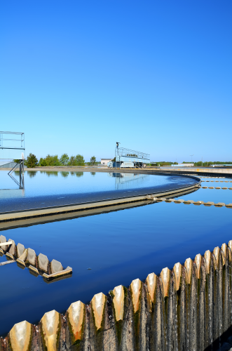 Clean water and wastewater treatment make up the largest end-use application sector.