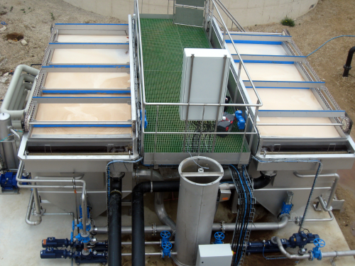 WPL Disolved Air Floatation (DAF) wastewater treatment tank.