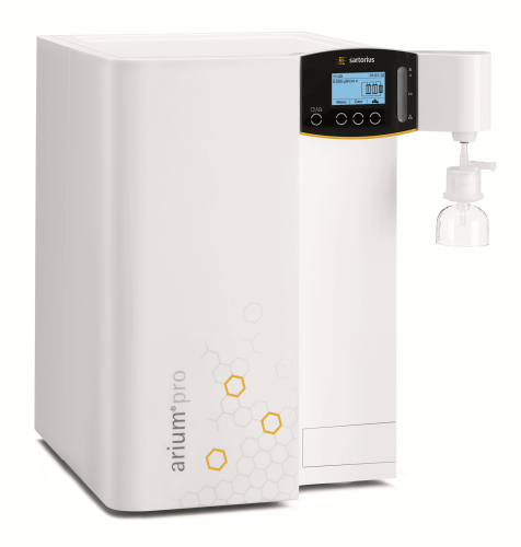 Figure 2: Updated version of the Arium® pro UF ultrapure water system (photo courtesy of Sartorius).