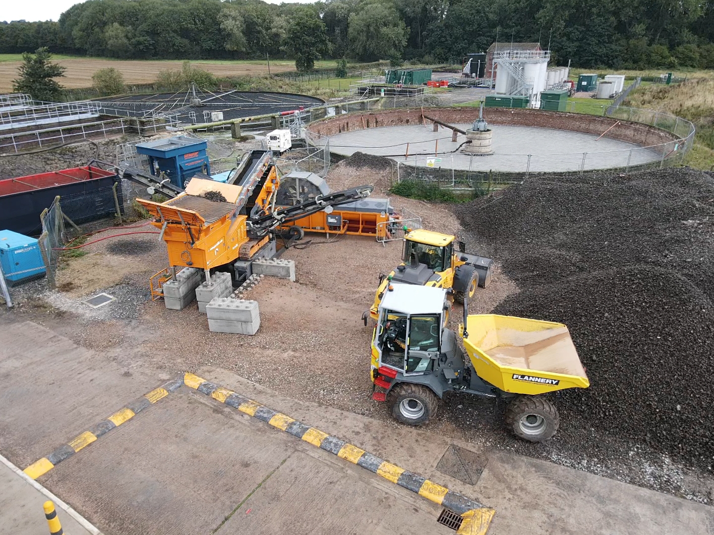 A WasteSure plant on site.