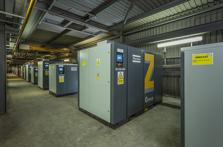 Scottish Water’s Nigg wastewater treatment works achieved savings of up to 25% of its energy costs by changing its aeration process lobe air blowers to Atlas Copco VSD rotary screw blowers.