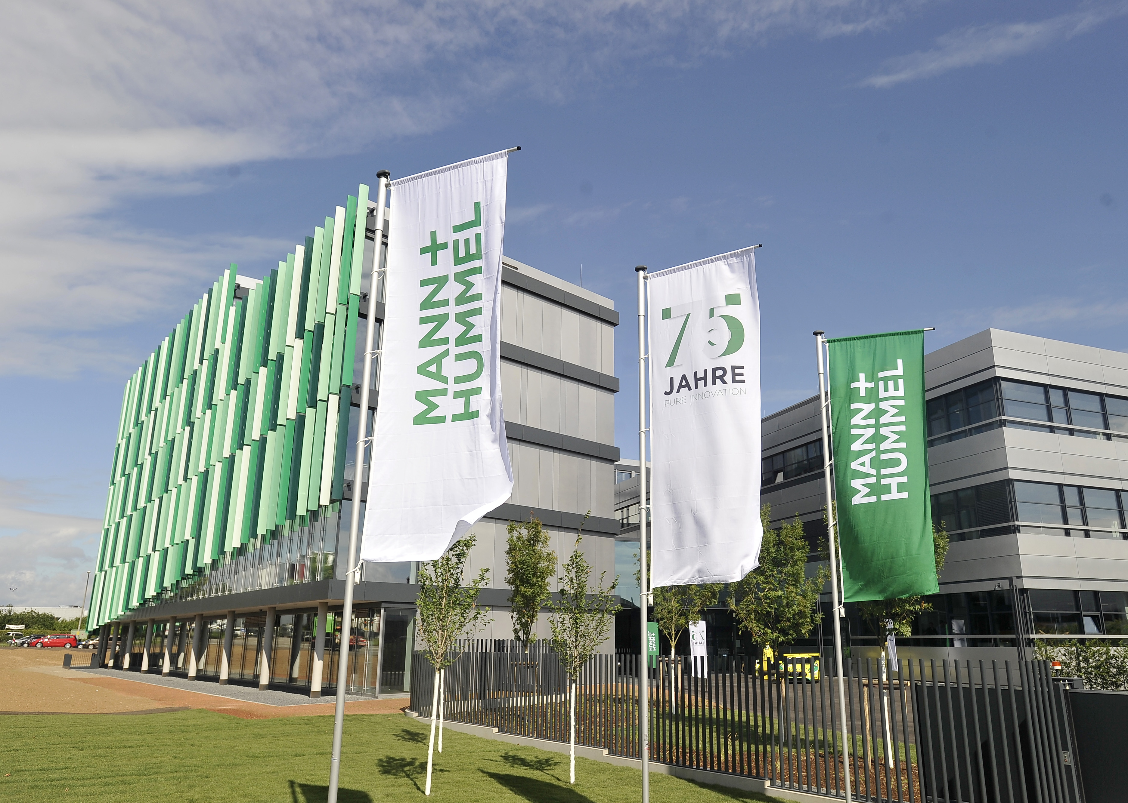Mann+Hummel's headquarters in Ludwigsburg, Germany.
