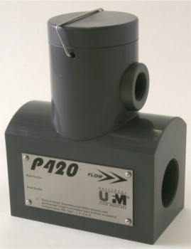 Universal Flow Monitor's P420 vortex shedding flow transmitters have no O-ring seals.