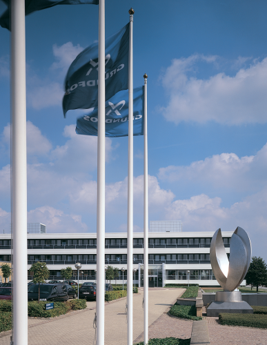 Grundfos's headquarters in Bjeringbro, Denmark