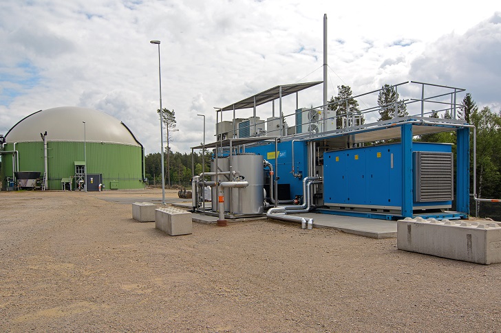 DMT’s Carborex MS membrane-based high yield biogas upgrading technology.