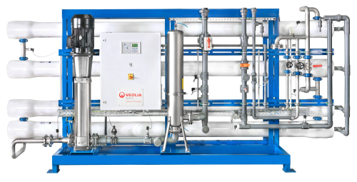 The MegaRO Mk2 from Veolia produces up to 30 m3/h of high purity water.