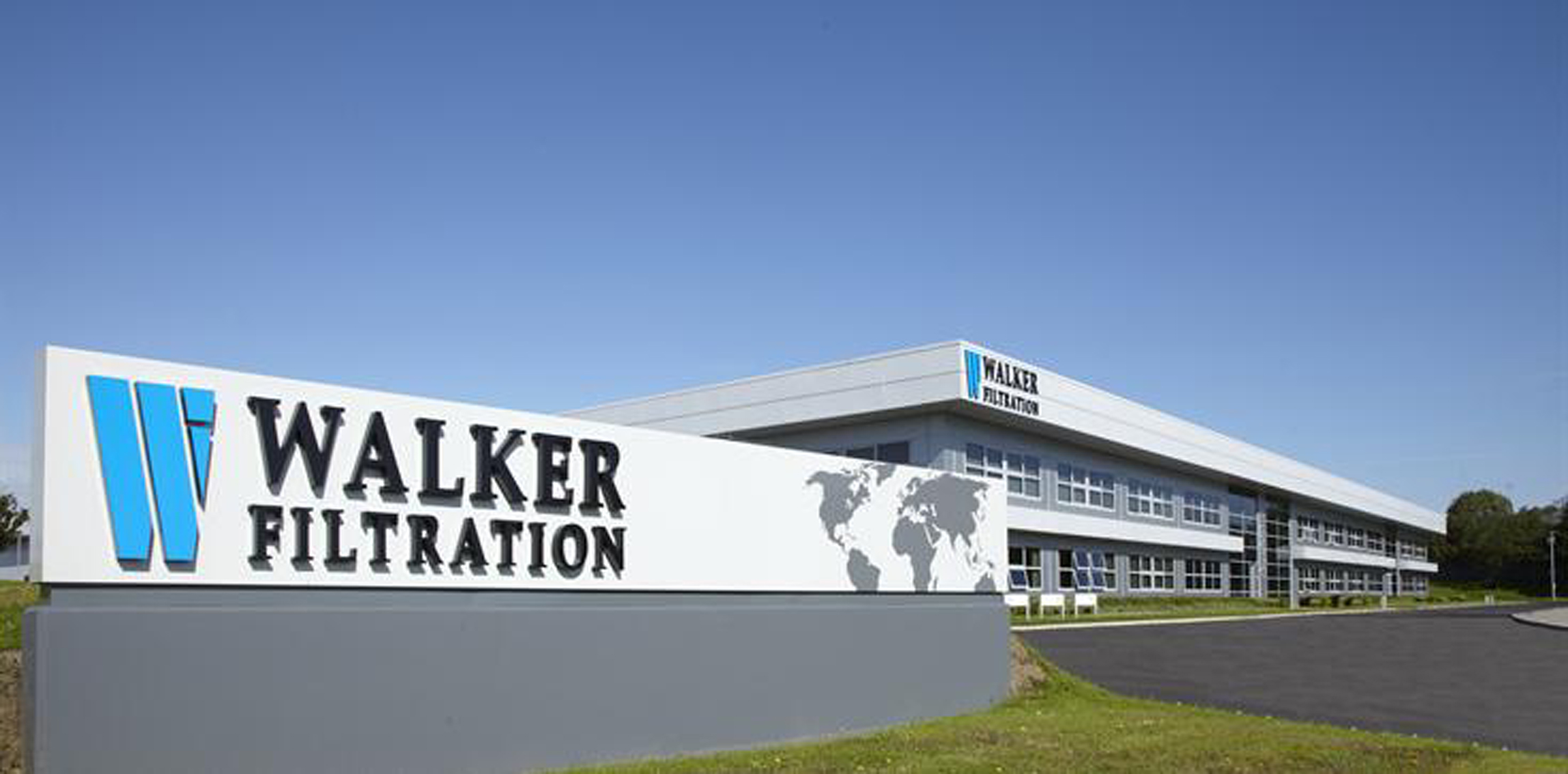 Walker Filtration's headquarters in Washington, near Newcastle, UK.