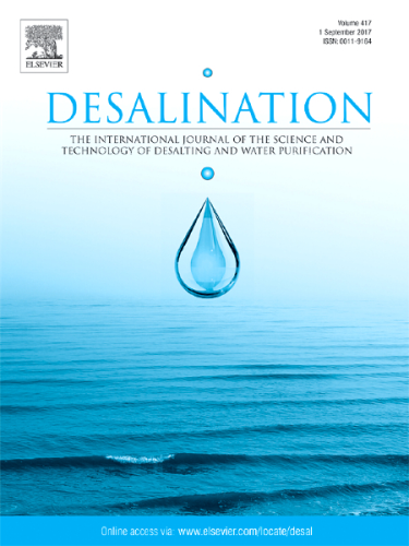 Elsevier journal Desalination.