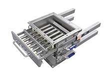 The Eriez easy to clean DSC Grate in Housing Magnet.
