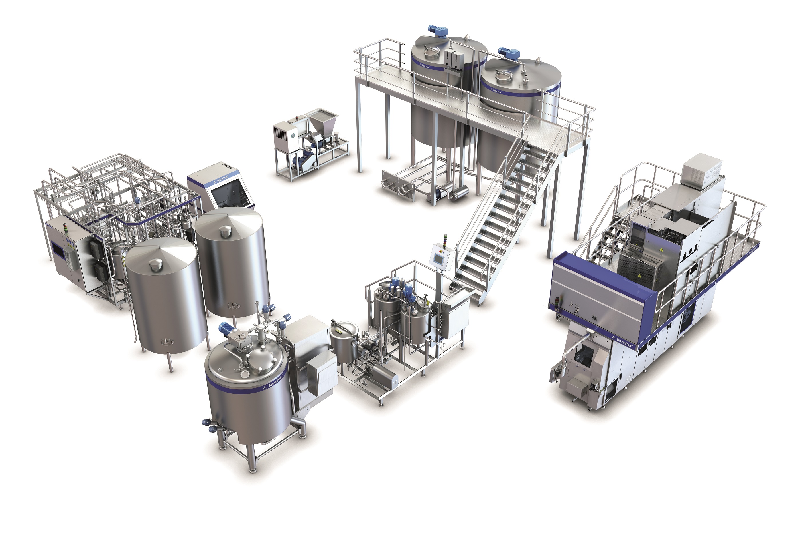 The complete processing line will use proven technologies such as ultrafiltration and high shear mixing.