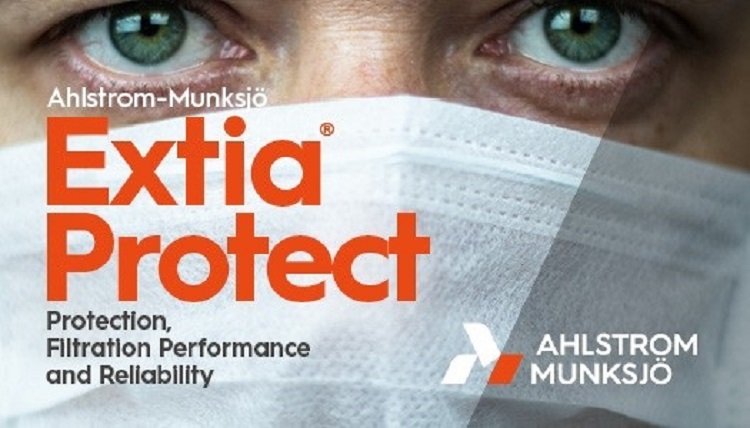 The Extia Protect portfolio allows Ahlstrom-Munksjö to produce all layers of both medical and non-medical masks.