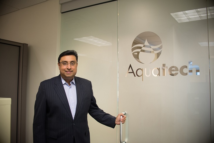 Venkee Sharma, CEO of Aquatech International.