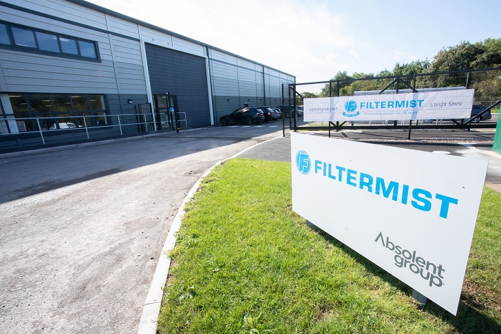 The new Filtermist distribution centre.