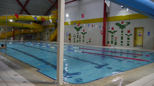 Langley Leisure Centre swimming pool.