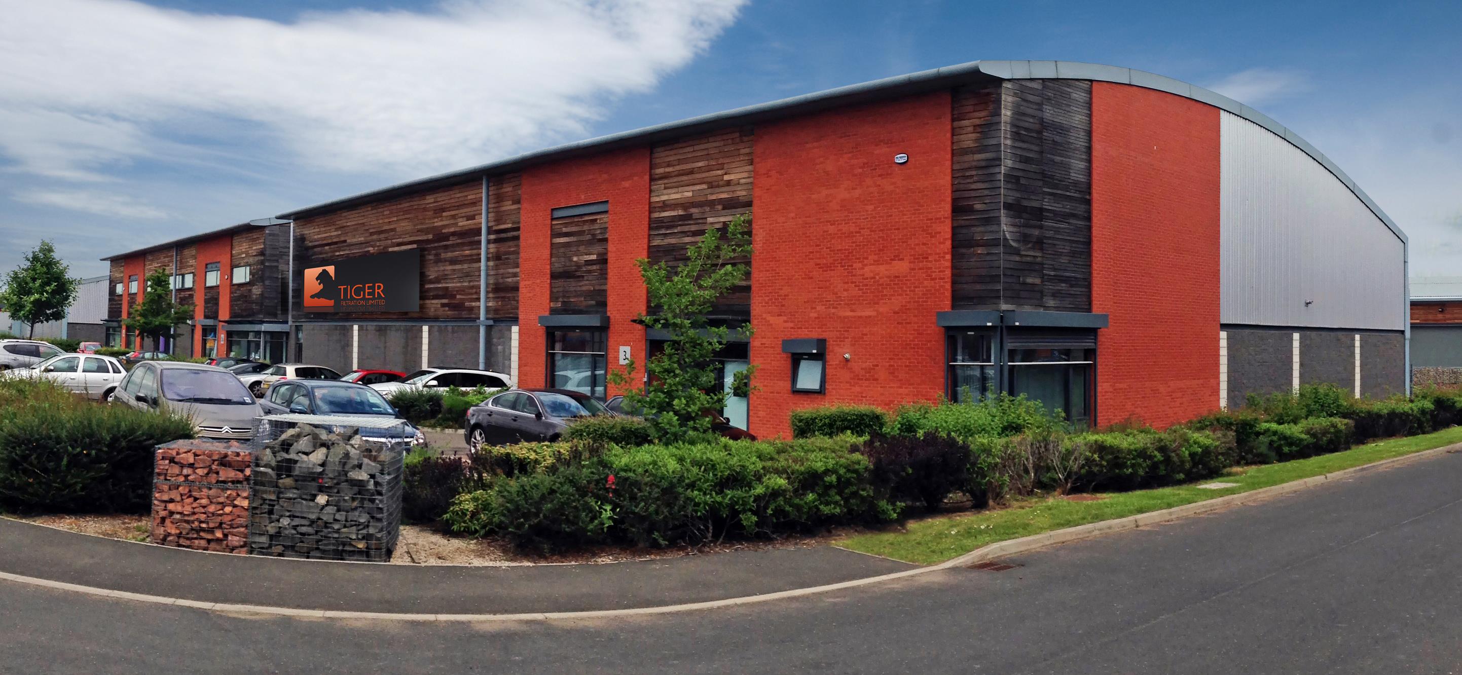 Tiger Filtration's facility in Sunderland, UK.