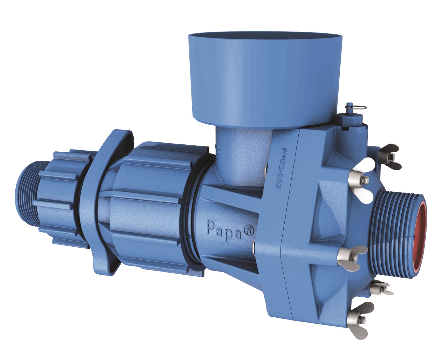 Papa Pumps require no electricity, diesel or any other fuel and work with the power of flowing water.